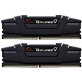 G.SKILL Ripjaws V Series 32GB DDR4 Desktop RAM Kit - Black 2x 16GB - 3200Mhz - CL16 - 1.35v - 16-18-18-38 - F4-3200C16D-32GVK