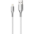 Cygnett CY2687PCCAL Armored Lightning to USB-A Cable 3M (9 Feet) White MFi certified