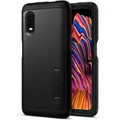 Spigen Galaxy XCover Pro (2020) Tough Armor Case - Black DROP-TESTED MILITARY GRADE - HEAVY DUTY - 3-Layer Extreme Protection - Air Cushion Technology - Dual Layer Protection - ACS01071