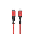 Unitek C14060RD 1m MFi USB-C to Lightning Connector Cable. Apple Certified Fast ChargeandSync.Redand Black Colour.
