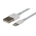 Dynamix C-IP5-2 2m USB-A to Lightning Charge & Sync Cable - For Apple iPhone, iPad, iPad mini & iPods Not MFI Certified