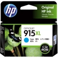 HP 915XL Ink Cartridge Cyan, Yield 825 pages for HP OfficeJet 8010, OfficeJet Pro 8012, 8020,8022,8028 Printer