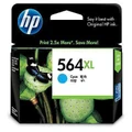 HP 564XL Ink Cartridge Cyan, Yield 750 pages for HP DeskJet 3070, 3520, OfficeJet 4610, 4620,Photosmart 5510, 5520, 6510, 6520, 7510, 7520, C5380, C6375, C6380, C5460 Printer