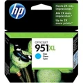 HP 951XL Ink Cartridge Cyan, Yield 1500 pages for HP Officejet Pro 251dw, 276dw, 8100,8600, 8610,8620, 8630 Printer
