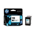 HP 98 Ink Cartridge Black, Yield 400 pages for DeskJet D4160, OfficeJet 6310, 100, K7100, Photosmart 2575, 8030, C4180 Printer