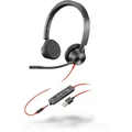 Poly Blackwire 3325 USB Headset UC - Stereo - 3.5MM - USB-A - Corded - by PLANTRONICS