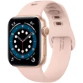 Spigen Apple Watch 49mm/45mm/44mm/42mm Silicone Fit Strap - Rose Gold Classic design, Premium Material, Silky Soft Silicone