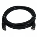 8Ware PL6A-40BLK CAT6A UTP Ethernet Cable, Snagless- Black 40M