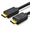 UGREEN UG-10213 DisplayPort v1.2 Male to Male Cable 5m (Black)