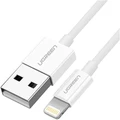 UGREEN UG-20728 Lightning To USB 1M 2.0 A Male Cable White