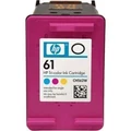 HP 61 Ink Cartridge Tri-Colour, Yield 165 pages for HP DeskJet 1000, 1050, 2000, 2050, 2510, 2540, 3000,3050, 1510, Envy 4504, 5530, 4500, Officejet 2620, 4630 Printer