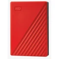 WD My Passport 4TB Portable External HDD - Red 2.5 - USB 3.0