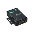 MOXA NPort 5110A-T 1-port RS-232 1-port RS-232 device server with surge protection, -40 to 75°C operating temperature