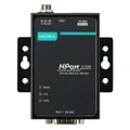 MOXA Nport 5150A-T 1-port RS-232/422/485 1-port RS-232/422/485 device server with M12 connector, M12 power input -40 to 75°C operating temperature, conformal coating