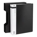Icon Display Book A4 with Insert Spine 80 Pocket with Case Black