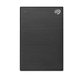 Seagate One Touch 5TB Portable External HDD - Black with Rescue Data Recovery