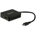 StarTech US1GC30SFP USB C to Fiber Optic Converter - Open SFP - 1000BASE-SX/LX - Windows / Mac / Linux - USB Ethernet Adapter - USB Network Adapter
