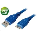 8Ware UC-3002AUB USB3.0 Certified Cable - USB A Male to Micro-USB B Male, Blue 2m