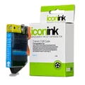 Icon Ink Cartridge Compatible for Canon CLI8 - Cyan
