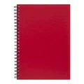 Icon ISNBHC005 Spiral Notebook - A4 Hard Cover Red 200 pg