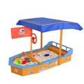 Boat-shaped Sand Pit
