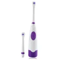 Revolving Electric Toothbrush with Replacement Brush Head