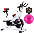 Norflex Spin Bike Exercise Ball Flywheel Fitness Commercial Home Workout Gym W