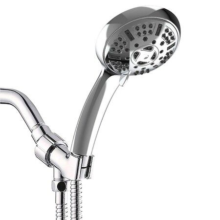 High Pressure Handheld Shower Head 9 Spray Settings Hand Held Showerhead Set