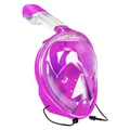Full Face Snorkel Mask with Action Camera Mount, Anti-Fog and Anti-Leak Design for Adults (L/XL)