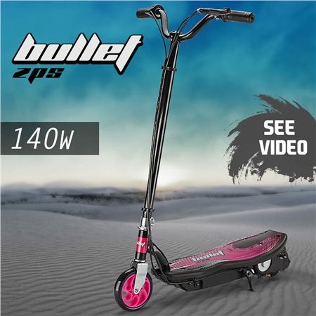 Bullet ZPS Kids Electric Scooter 140W - Pink
