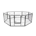 Pet Playpen Heavy Duty Foldable Dog Cage 8 Panel 31 inches