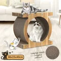 Cardboard Cat Scratcher Bed Cave Lounge House Cave Box Scratching Lounger Toy