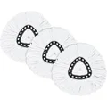Fit O-Cedar/Vileda Rotary Mop Head Triangle Cotton Yarn Head Mop Replacement Cloth