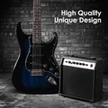Full-Size 39" Electric Guitar Perfect For Beginner&Intermediate Players-Blue