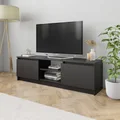 TV Cabinet Black 120x30x35.5 cm Chipboard