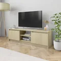 TV Cabinet Sonoma Oak 120x30x35.5 cm Chipboard