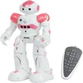 RC Robot Toy,Gesture Sensing Remote Control Robot for Kids Age 3+ Year Old Boys Girls Birthday Gift Present,Pink