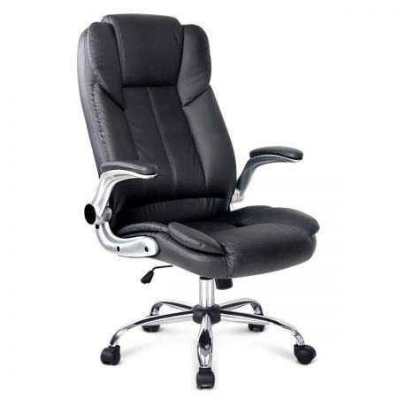 Artiss Kea Executive Office Chair Leather Black
