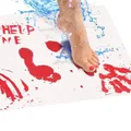 Bloody Bath Mat The Original Color Changing Sheet That Turns Red When Wet ?Halloween Decor Prank Novelty Gag Gifts (40*70cm)