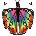 Butterfly Shawl Fairy Ladies Cape Nymph Pixie Halloween Costume Accessory