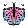 Butterfly Wings for Ladies Cape Nymph Pixie Halloween Costume Accessory