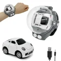 Watch Remote Control Car Toy 2.4 Ghz Cute Wrist Racing Car Watch with USB Charging Cute Cartoon Rc Small Car for Boys and Girls