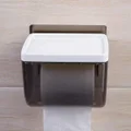 Toilet Paper Holder, Waterproof Wall Mount Toilet Paper Holder Shelf