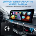 Wireless CarPlay Adapter for iPhone 2022 Newest Fastest Apple CarPlay Wireless Dongle 5.8GHz WiFi, Plug & Play, Easy to Install, Update Online,for most of Car Model