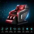4D Deluxe Electric Massage Chair 0 Gravity Recliner Full Body Shiatsu,Knead,Flap,Knock,Extrusion