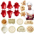 Mini Hand Pie Molds Kit Set of 6 Dough Presser Pocket Pie Molds for Halloween Christmas