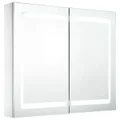 LED Bathroom Mirror Cabinet 80x12.2x68 cm