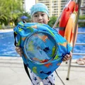 Drawstring Gym Backpack Swim Bag Yogo Bags Waterproof Draw String Sackpack Beach Sport for Girls Boys Swiming (Blue)
