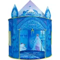 Princess Play Tent, Frozen Toy for Girls, Ice Castle Kids Tent Indoor and Outdoor, Large Imaginative Playhouse 51" X 40" with Carrying Bag for Age3+ Girls Gift