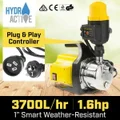 Hydro Active 1200w Weatherised Auto Water Pump - Yellow